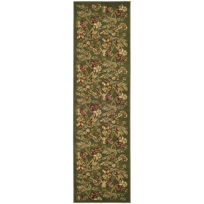 Carolane Performance Floral Rug, Runner 2'3" x 6'