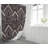 Geometric Single Shower Curtain-857657093