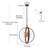 6 - Light Dimmable Sputnik Sphere Chandelier-1225962867