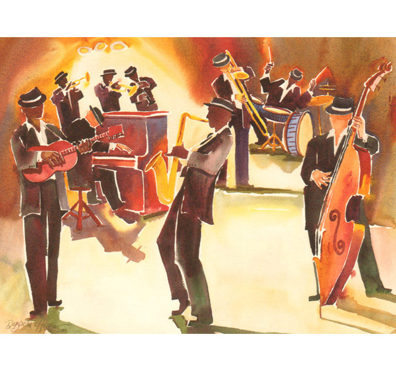 Jazz Classics, 13" H x 18" W