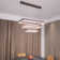 Ariadnee 3 - Light Square/Rectangle Tiered LED Pendant