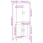 Mirayah 4 Door Manufactured Wood Wardrobe-1808290021