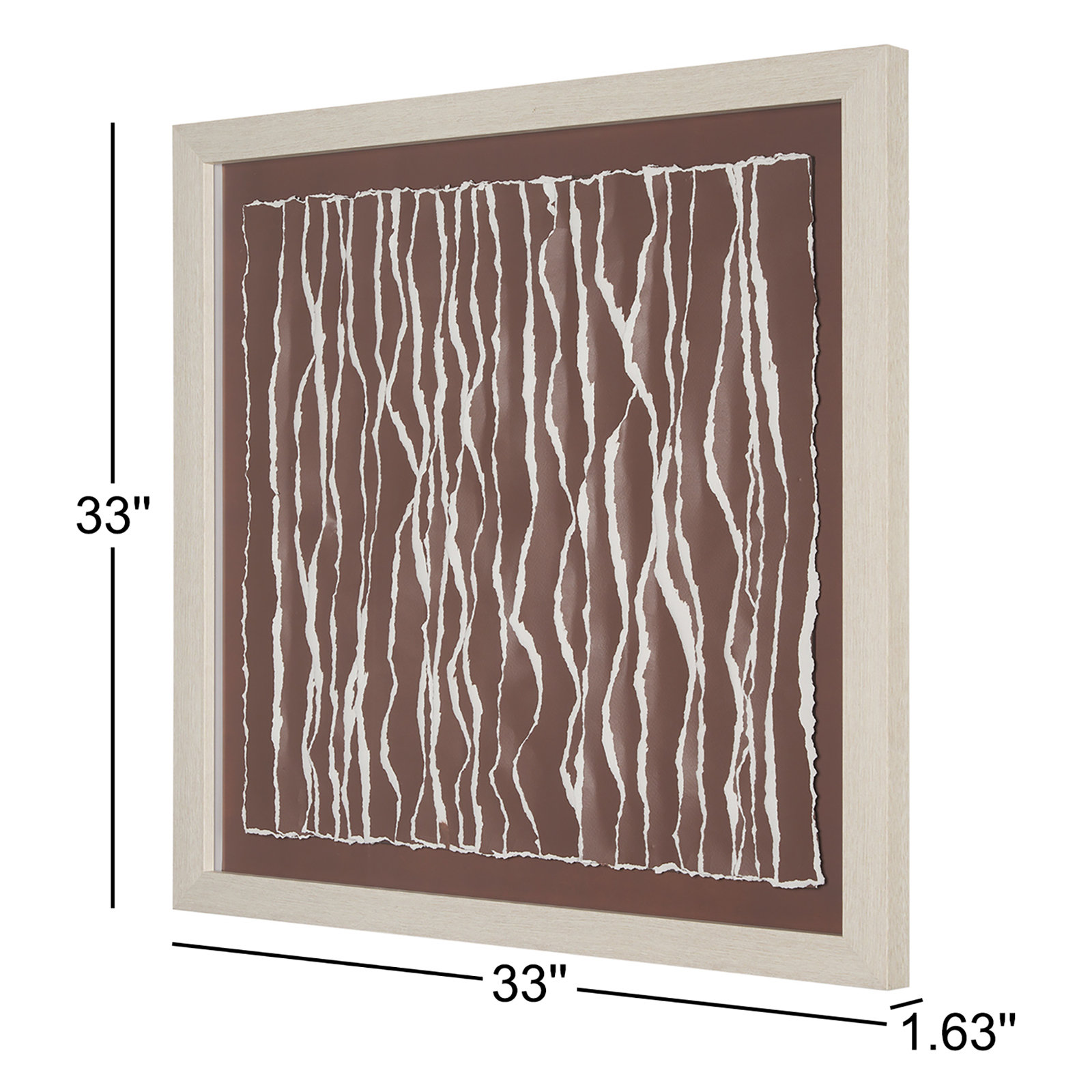 Cabrera "Waves II" Print, Tattered Waves I