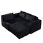 Classique noir modulaire: confort et espace
