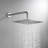 12" Square Ultra Thin Rainfall 1.8 GPM Shower Head-87199312