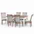 Bankhead 6 - Person Extendable Four Leg Dining Set