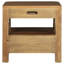 Table de chevet 2 tiroirs Maderia Noyer