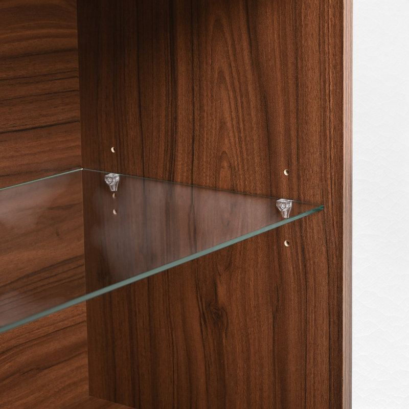 6-Drawer Closet Island, Walnut
