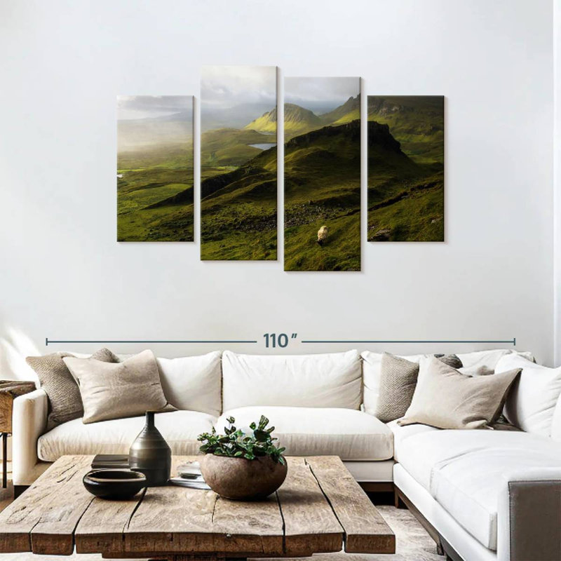 Nicci The Quiraing, 48" H x 75" W