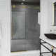Elan E-Class 60-64" W x 76" H Sliding Frameless Shower Door with 3/8" Clear Glass