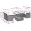 Vidaxl Garden Sofa Set