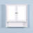 Modern Bathroom Wall Cabinet With 2 Doors - Space Saving & Practical Mirrored Front