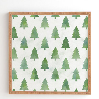 " Pine Tree Forest Pattern "