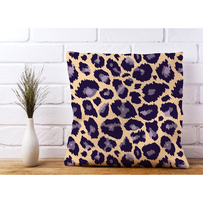 Deca Animal Print Square Cushion