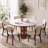 5 Piece Karoline with 4 Upholstered Chairs