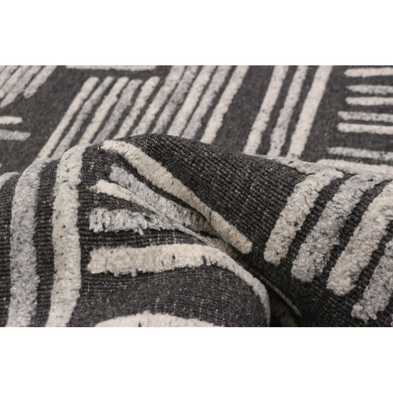 Tangier Dark Grey Rug 5'2" x 7'11"