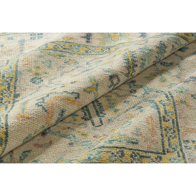 Rock My Classics Hand Woven Wool Oriental Area Rug, Rectangle 10' x 14'