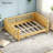 Full Size Low Platform Kids Bed with Pristine Natural Finish, Perfectly Designed For Kids’ Bedrooms And Suitable-1675183176-1675749482