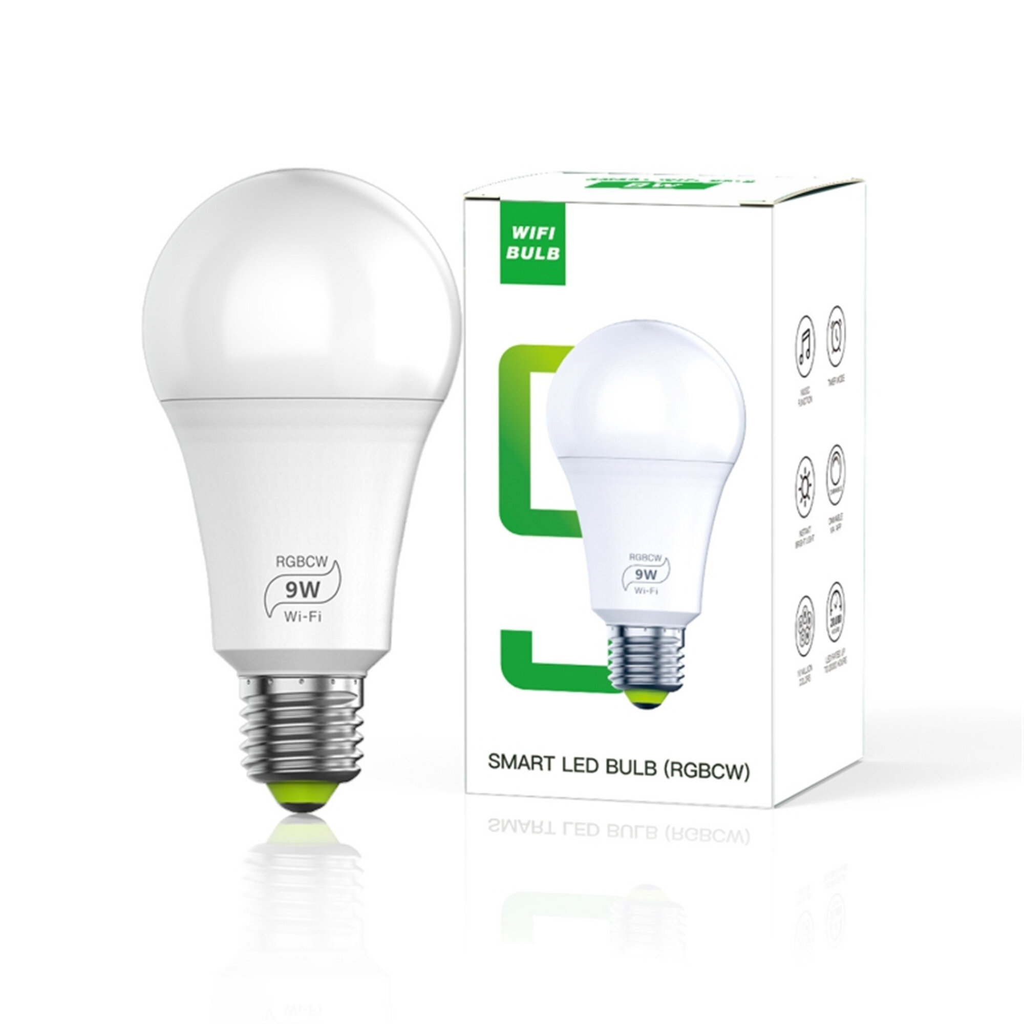 Onewell 90 Watt Equivalent T8 E26/Medium (Standard) Dimmable LED Smart Bulb