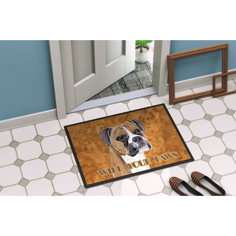 Tapis d'entrée / extérieur antidérapant Stoy, Rectangle 2 pi x 3 pi