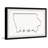 " Iowa Outline " by Marmont Hill-316420431