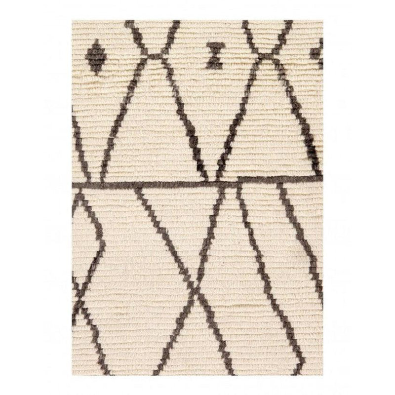Moroccan Area Rug in Ivory