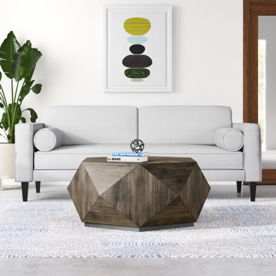 Alcinia Solid Wood Single Coffee Table