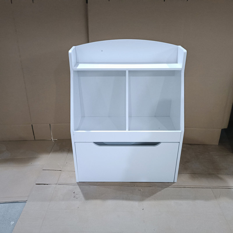 Wooden Bookcase With Drawer