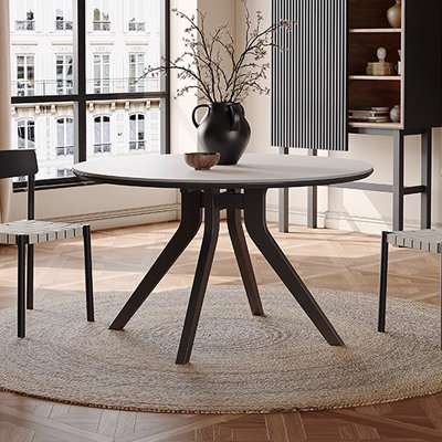 French Vintage Cream Designer Dinning Table