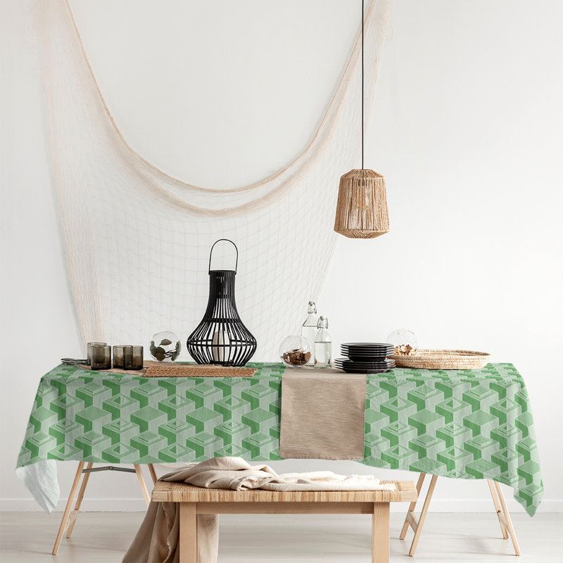 Nappe de gratte-ciels classiques, Vert