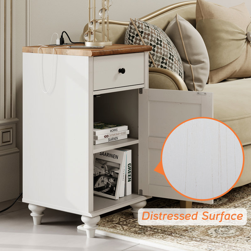 cream dresser and nightstand set Transitional Color Mirror 2x Nightstands Chest 5pc Bedroom Unique Handle pulls Rubberwood Veneer Furniture, Size: 35, Beige its easy to reset at the end of each day Charlton Home 2-Piece Bedroom Set