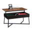 Table basse à plateau relevable avec rangement Canton Lane