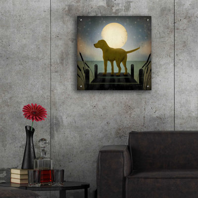 «Moonrise Yellow Dog» par Ryan Fowler