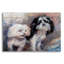 Red Barrel Studio® «Fuzzy Friends» par Robert Campbell, art mural en verre acrylique ACR-34575-1624686218