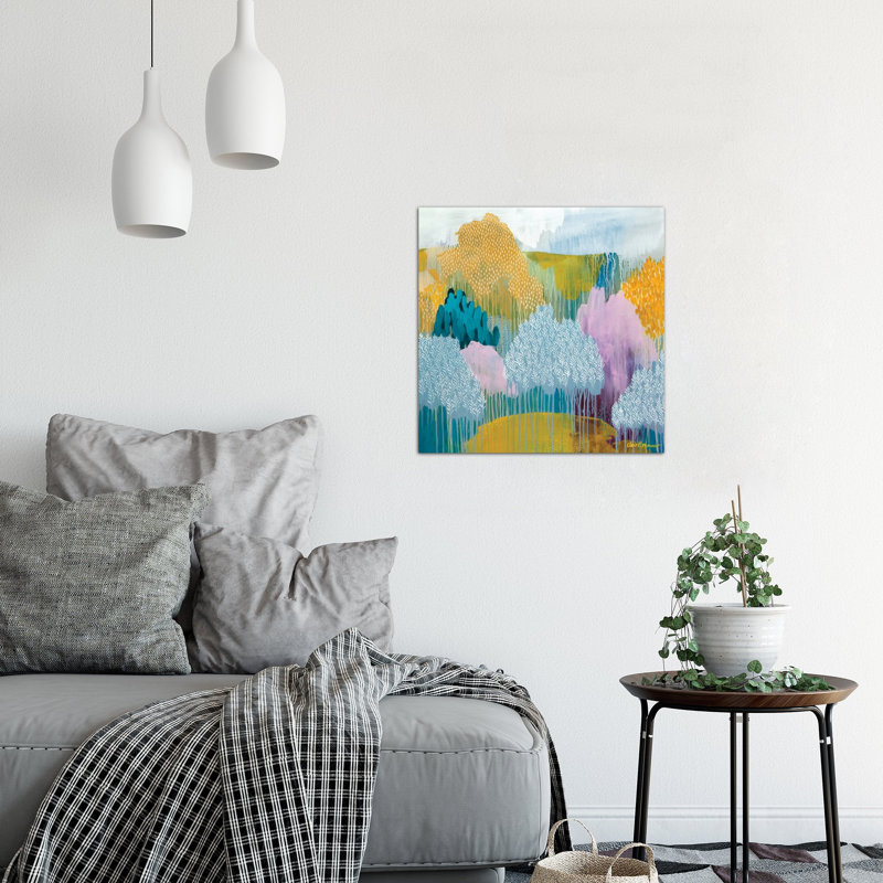 «Hidden Meadow» par Clair Bremner, impression sur toile tendue, H 12 po x l 12 po x P 0,75 po, Toile tendue, Pas de tapis