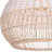 Calpella -Natural and White Rattan Light Pendant-2078343069