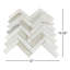 1" x 4" Natural Stone Herringbone / Chevron Mosaic Wall & Floor Tile