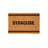 Syracuse University Large One Color Coir Mat, 36"x24"