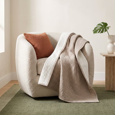 Cotton Gauze Throw Blanket