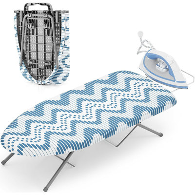 Tabletop Ironing Board, Small Ironing Boards with Iron Rest