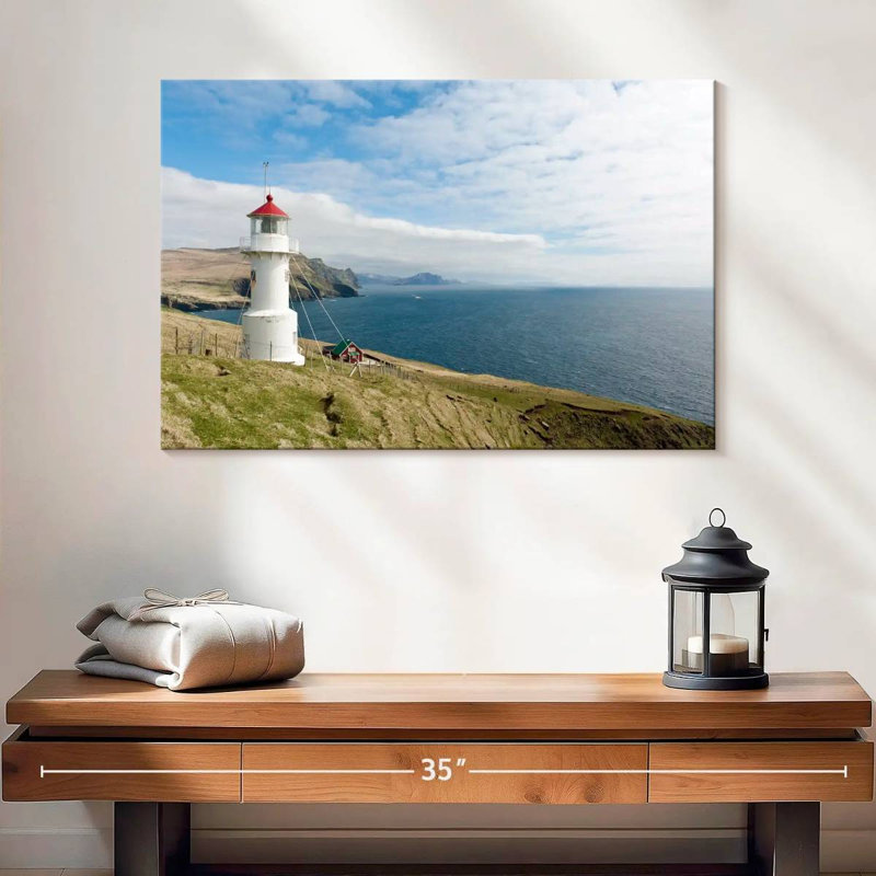 Phare de Stek Coast, H 16 po x l 24 po