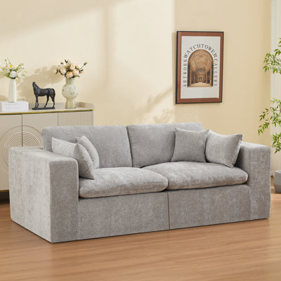 Chenille Compression Sofa