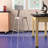 Height Adjustable Heavy Duty Steel Stool With Backrest-7207903