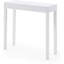 Console moderne, canapé Amy, blanc
