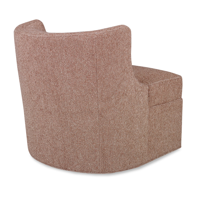Social Swivel Slipper Chair, Venice Linen