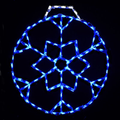 Snowflake Ornament LED Display (26")
