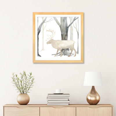 «Winter Forest Elk» par Tara Reed - reproduction imprimée