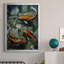 Tres Koi I - cadre photo, impression sur toile-1453001551-1453001080