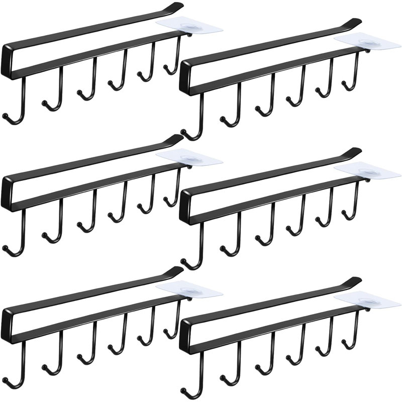 Gabriella Organizer Hooks, Black