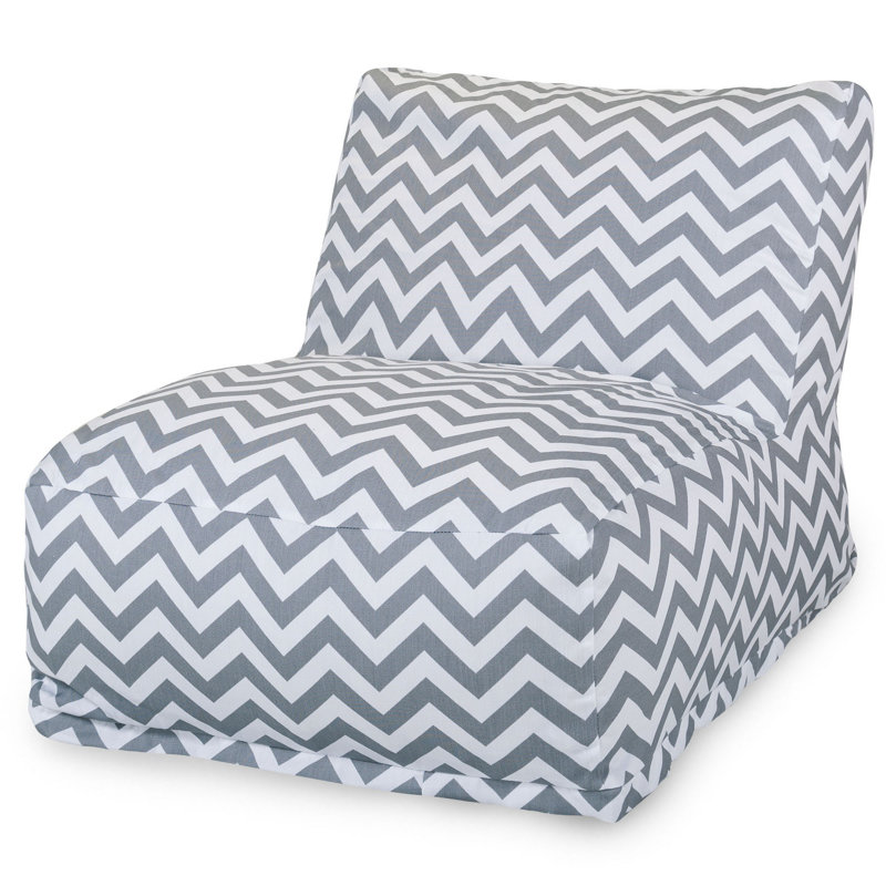 Polyester Indoor / Outdoor Bean Bag, Gray